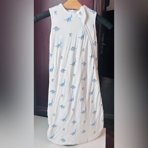 Kyte BABY Dinosaur Print Sleep Sack - Blue and White